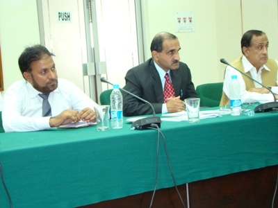 State Minister & Secretary Education,Trainings and Standards in Higher Education visit at AEPAM